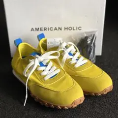 AMERICAN HOLIC スニーカー イエロー Mサイズのサムネイル
