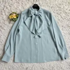 未使用級 25AW♡セオリーリュクス ワイドボウタイブラウス 2way 38のサムネイル