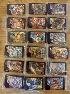 【引退品】ポケモンフレンダ スーパートレジャー18枚 ゼクロム、レシラム等