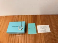 Tiffany & Co. オープンハート シルバーネックレス エルサペレッティ