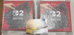 完全未開封　Nintendo Switch 2 日本語・2台セット
