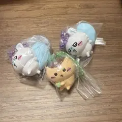 ちいかわマスコットつきビスケット　モモンガ、くりまんじゅう