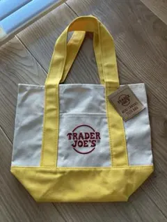【新品未使用】Trader Joe's トレジョ ミニトート イエロー