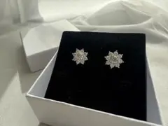 1粒ピアス 合計2カラット モアッサナイト ピアス ハワイ 人工