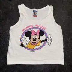 Disney　タンクトップ　110　ミニーマウス　白色のサムネイル