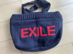 【美品】EXILE LIVEグッズ　ニットバッグ