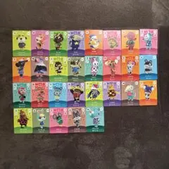 どうぶつの森 amiidoカード 29枚セット まとめ売り 被りなし ノーマル