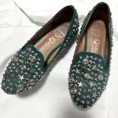 Jeffrey Campbel l シルバースタッズ パンプス 35