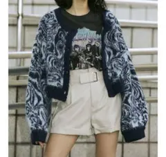 2WAYパターンカーデ