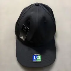 新品 adidas キャップ ブラック L/XLサイズ　フィッシング　ゴルフ