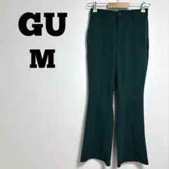 【ジーユー】カットソーカラーフレアスラックス　フォーマル　レディース　M