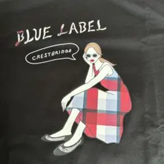 ブルーレーベルピマコットンプレーティング天竺イラストTシャツのサムネイル