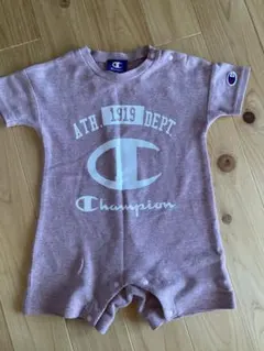 【最終価格】Champion ロンパース 半袖　80 カバーオール　夏