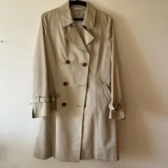 LES MUES Femme トレンチコート ベージュ ベルト付き AOKI