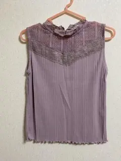 C.O.L.Z.A パープル ノースリーブ M