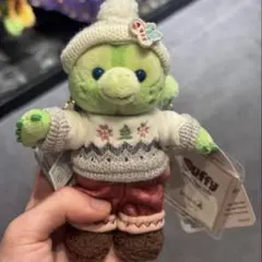 香港ディズニー 冬日　オルメルぬいぐるみキーチェーン