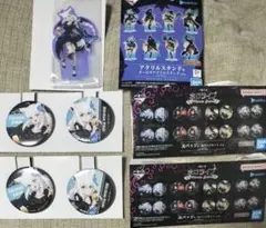 一番くじ ホロライブ 白上フブキ　缶バッジ　アクスタ