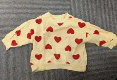 futafuta　ハート　トレーナー　90