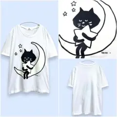 【Ne-net】ネネット 蓄光『おほしさまにゃー』Tシャツ サイズ3のサムネイル