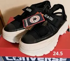 CONVERSE ALL STAR サンダル ブラック24.5のサムネイル