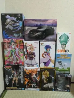 ま*)様 フィギュア ドラゴンボール BLEACH ゴジラ フリーレン他 11個