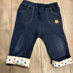 ホットビスケット 80サイズ ネイビー パンツ