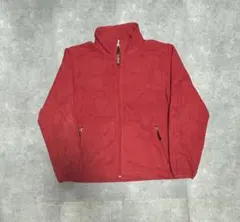 L.L.Bean エルエルビーン フリースジャケット レッド レディースM