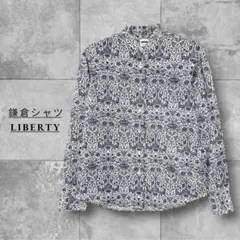鎌倉シャツ マンハッタンクラシック LIBERTY ブラウス 長袖 日本製 38のサムネイル