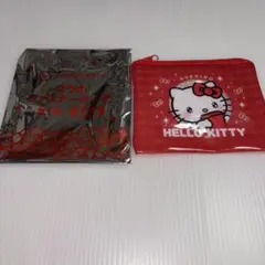 ハローキティ スシロー コラボファスナーポーチ マグロ