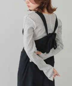 kastane テレコボーダークルーインナーのサムネイル