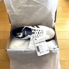 3/31まで掲載。adidas VL コートベース　ネイビー 25cm