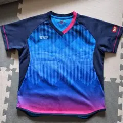 TSP 卓球ウェア Vネック グラデーション