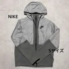 NIKE ナイキ フード付き パーカー ジャケット S グレー