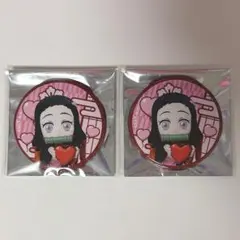 鬼滅の刃　みに隊士　缶バッジ　竈門禰豆子