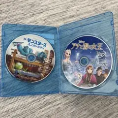 モンスターズ・ユニバーシティとアナと雪の女王 DVD ケース無し