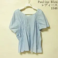 Pauline Bleu レディース 半袖 ブラウス新品のサムネイル