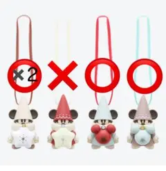 ディズニー　リルリンリン　カプセルトイ　4点セット