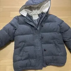 マシュカシュ mashukashu アウター ダウン グレー 灰色