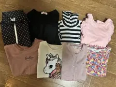春服 8点セット売り　サイズ140 女の子　まとめ売り　新品未使用あり　トップス