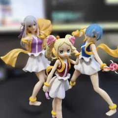 箱無し/リゼロ/レム・ベアトリス・エミリア フィギュアセット