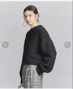 【美品】BEAUTY&YOUTH UNITED ARROWS スパンコールニット