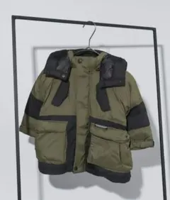 BREEZE【防風・撥水・透湿加工】ダウンジャケット 110cm