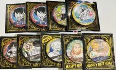 ONE PIECE バースデイ缶バッジ 2022、2023、2024セミコンプ