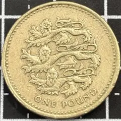 N1928【イギリス】【希少】2016年1ポンド バイメタル 硬貨 古銭 コイン
