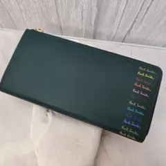 未使用品　ポールスミス 長財布 L字ラウンドファスナー マルチカラー ロゴ