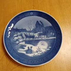 コペンハーゲン1998年 陶器の皿 冬の風景 1998年 冬の風景 陶器皿 - メルカリ