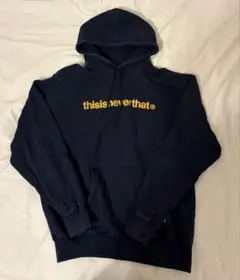 2025年最新】Thisisneverthat パーカー ネイビーの人気アイテム - メルカリ