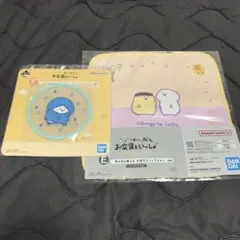 お文具といっしょ 一番くじ ラバーコースター　ハンドタオル