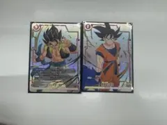 ドラゴンボールスーパーダイバーズ SDV6-034,025パラレルベジータ孫悟空 ドラゴンボール ダイバーズSDV6-025孫悟空SDV6-034ベジータパラレル