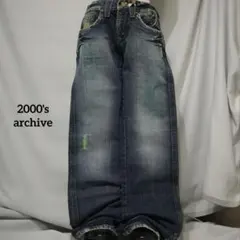 2000's archive grunge buggy denim y2k - メルカリ